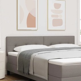 vidaXL Κεφαλάρι με κεφαλάρι Taupe 180 cm Τεχνητό Δέρμα