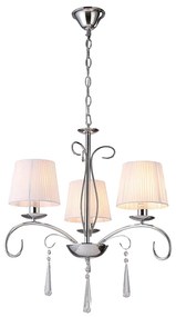 Πολυέλαιος Οροφής Homelighting Flaren 77-8195 Nickel