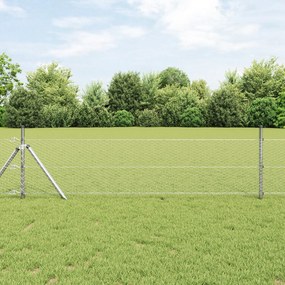 vidaXL Φράχτης Εξαγώνου 0.4x100 m Γαλβανισμένο Ατσάλι