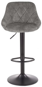 H101 bar stool grey DIOMMI V-CH-H/101-POPIELATY