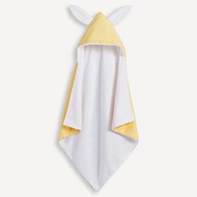 Βαμβακερή βρεφική κάπα μπάνιου KUMLA αυτάκια λαγού