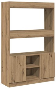vidaXL Ντουλάπι Αρτισιανή Δρυς 92x33x140 εκ. από Επεξεργασμένο Ξύλο