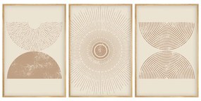 Πίνακας σε καμβά Terpen pakoworld τρίπτυχος με ψηφιακή εκτύπωση 50x2x70εκ