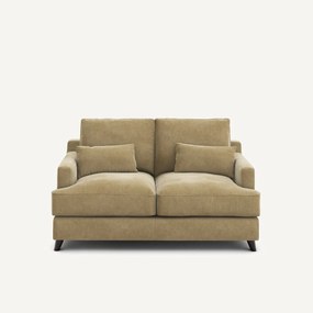 Καναπές compact 2 θέσεων από βελούδο stonewashed, Alwine