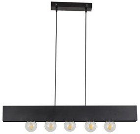 Φωτιστικό Οροφής Πολύφωτο Homelighting Tale 77-8254 Black