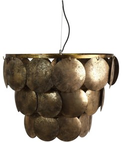 Φωτιστικό Κρεμαστό ArteLibre Καφέ Μέταλλο 54.5x54.5x41.5cm Arte-05150818
