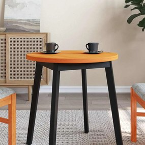 vidaXL Επιφάνεια Τραπεζιού Στρογγυλή Καφέ Κερ. Ø60x2,5 εκ Μασίφ Πεύκο