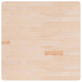 vidaXL Επιφάνεια Τραπεζιού Τετράγωνη 90x90x2,5 εκ. Μασίφ Ξύλο Δρυς