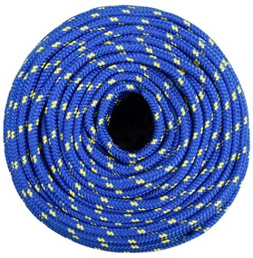 vidaXL Σχοινί Ναυτιλίας Μπλε 8 χιλ. 50 μ. από Πολυπροπυλένιο