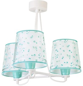 Dream Flowers Green κρεμαστό τρίφωτο οροφής