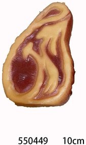 Παιχνίδι σκύλου μπριζόλα πλαστική - 10cm - 12pcs - 550449