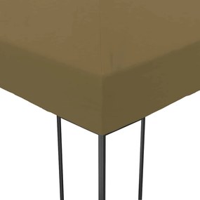 vidaXL Κιόσκι 6 x 3 x 2,7 μ. Taupe 180 γρ/μ²