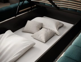 Επενδυμένο κρεβάτι Cloud-Tirkouaz-180 x 200