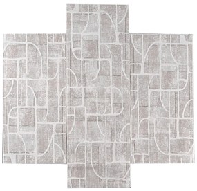 Χαλιά Κρεβατοκάμαρας (Σετ 3τμχ) Pierre Cardin Loft 23 Beige