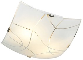 Φωτιστικό Πλαφονιέρα Aca Locris DL187I White