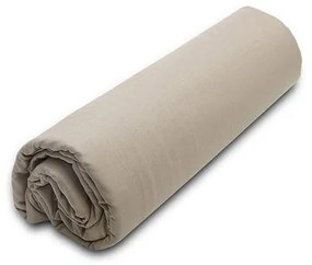 Κατωσέντονο Menta με λάστιχο 23 Mocha Υπέρδιπλο (180x200+20)