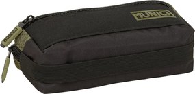 Κασετίνα Munich West Μαύρο Πράσινο 22 x 8,5 x 6 cm