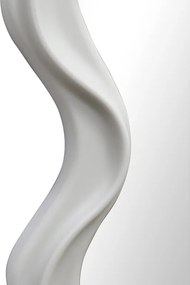 Καθρέπτης Liquid pakoworld pp σε λευκή απόχρωση 26x2.7x39εκ