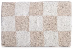 Πατάκι Μπάνιου (50x80) Nef-Nef Homeware Chess Ecru