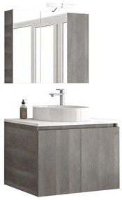 Bathroom Set VERONA 75 ΙΙ Γκρί Ανοιχτό