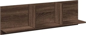 vidaXL Ντουλάπι Τοίχου Καφέ Δρυς 100x16,5x30 εκ. Επεξεργασμένο Ξύλο