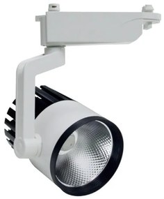 Σποτ Ράγας T00101 μεταλλικό LED 30W 3000K Inlight-T00101-WH-Μαύρο-Λευκό T00101-WH