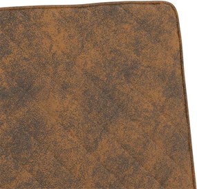 vidaXL Καρέκλα «Πρόβολος» Καφέ Υφασμάτινη