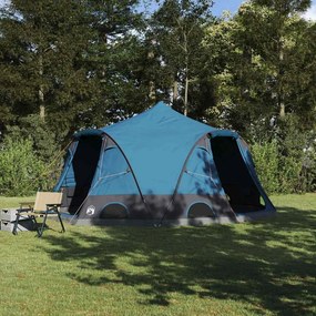 vidaXL Σκηνή Dome 4 Ατόμων 4 ατόμων Μπλε