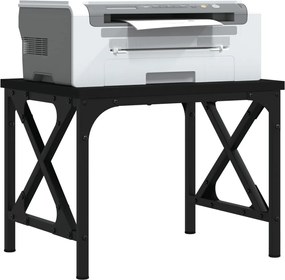 vidaXL Βάση Εκτυπωτή Μαύρη 40 x 30 x 31 εκ. από Επεξεργασμένο Ξύλο