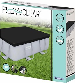 Bestway Κάλυμμα Πισίνας Flowclear 269 x 179 εκ.