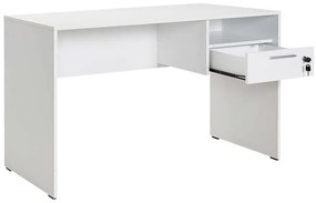 Γραφείο εργασίας σε λευκό χρώμα 120x60x75