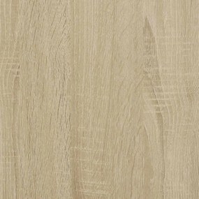 Έπιπλο Τηλεόρασης Sonoma Δρυς 60x31x39,5 εκ. Επεξ. Ξύλο - Καφέ