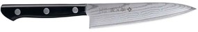 Μαχαίρι Γενικής Χρήσης Basic Damascus F-333 13,5cm Από Δαμασκηνό Ατσάλι Silver-Black Tojiro Stainless Steel