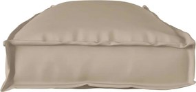 vidaXL Μαξιλάρι Taupe 110 x 40 x 8 εκ Ύφασμα Όξφορντ