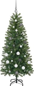 vidaXL Τεχνητό Χριστουγεννιάτικο Δέντρο Πράσινο 150 cm ΠΕ και PVC