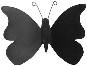 Διακοσμητικά αυτοκόλλητα τοίχου White Butterflies 3D πολυπροπυλενίου-Mauro