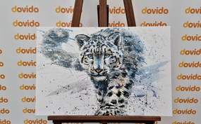 Εικόνα λεοπάρδαλη κινουμένων σχεδίων - 90x60