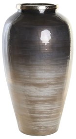 Βάζο DKD Home Decor Κρυστάλλινο Αλουμίνιο Πολύχρωμο 29 x 29 x 52 cm Σύγχρονη