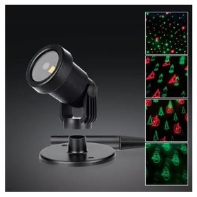 Φωτιστικό Κήπου Προτζέκτορας Laser Μαύρο ΙΡ65 Χριστουγεννιάτικο 27-00903 Panagoulas-27-00903-Μαύρο 27-00903