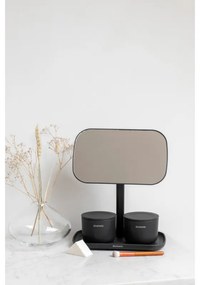 Καθρέφτης με βάση για αξεσουάρ Brabantia ReNew 1004184, 28,3x20x12,6 cm, Αντιολισθητική βάση, ρυθμιζόμενο κατά 360°, Σκούρο γκρι