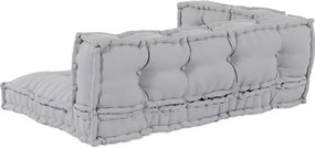 vidaXL Μοντέρνος καναπές patchwork 3 pcs Γκρι 120 x 80 x 38 εκ. ύφασμα