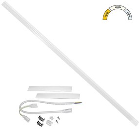Adeleq Φωτιστικό Κουζίνας LED T5 120cm 20W CCT Λευκό 3-92062