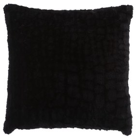 Μαξιλάρι Διακοσμητικό (Με Γέμιση) Mentor Black Nef-Nef Homeware 45X45 Πολυέστερ