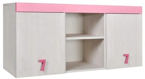 MATIS Ραφιέρα γραφείου επιτοίχια Numero Ροζ Matis584517