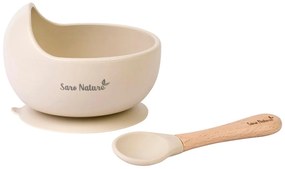 Παιδικό Σετ Φαγητού 2τμχ Saro Nordic Wave Sand 17396
