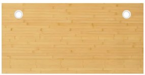 vidaXL Επιφάνεια Γραφείου 100x50x2,5 εκ. από Μπαμπού