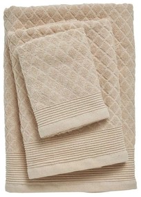 Πετσέτες Best 0683 (Σετ 3τμχ) Beige Das Home Towels Set 100% Βαμβάκι