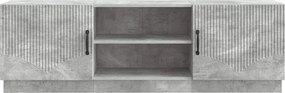 vidaXL Ντουλάπι TV 150 x 31 x 47 cm Γκρι Σκυροδέματος
