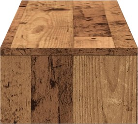 vidaXL Βάση Οθόνης με Συρτάρια 100x27x15 εκ. από Επεξεργ. Ξύλο