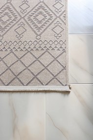 Stewehome Μοντέρνο χαλί με αντιολισθητικό πάτο και ειδική διάσταση 80x150x6 cm